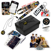 EXO Necklace Gift Set LOMOCARD Keychain Standing MobileHolder Cardbag