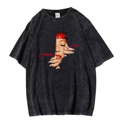 JENNIE Album RUBY Washed T-shirt