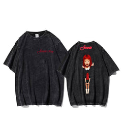 JENNIE Album RUBY Washed T-shirt