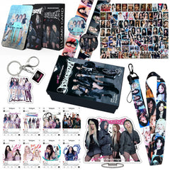 AESPA ARMAGEDDON Gift Set LOMOCARD Keychain Ins-Card Sticker Lanyard Tape
