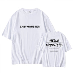 BABYMONSTER 2025 World Tour HELLO MONSTERS Tshirt