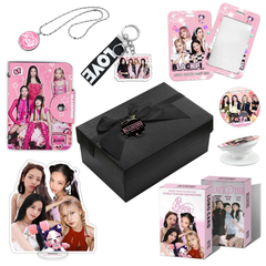 BLACKPIN Necklace Gift Set LOMOCARD Keychain Standing MobileHolder Cardbag