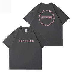BLACKPINK DEADLINE 2025 World Tour T-shirt