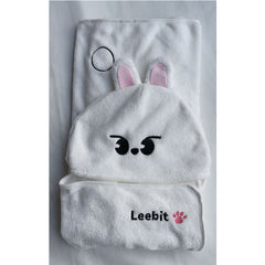 STRAYKIDS SKZOO Portable Blanket with Cute Hat 140*84cm/55*33in