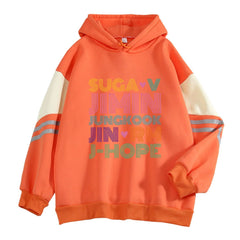 Jungkook Suga Jimin V RM JHope Jin Pullover Hoodie