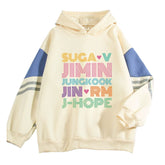 Jungkook Suga Jimin V RM JHope Jin Pullover Hoodie