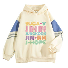 Jungkook Suga Jimin V RM JHope Jin Pullover Hoodie