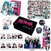 STRAYKIDS 樂-STAR Gift Set LOMOCARD Keychain Ins-Card Sticker Lanyard Tape