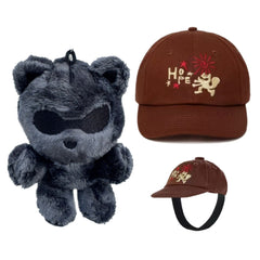 J-HOPE 2025 TOUR Hat + Lightstick-hat + Doll Keychain 3PCS