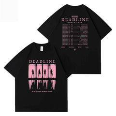BLACKPINK DEADLINE 2025 World Tour T-shirt