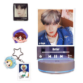 Night Light Set 1 USB Night Light, 1 Keychain, 1 Standing Signs