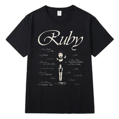 JENNIE Album RUBY T-shirt