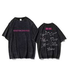 BABYMONSTER DRIP Washed Tshirt