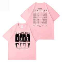BLACKPINK DEADLINE 2025 World Tour T-shirt