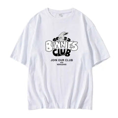 New Jeans BUNNIES CLUB T-shirt