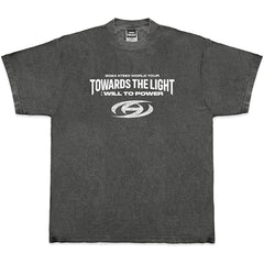 ATEEZ Unisex-Adult 2025 Tour Towards The Light Washed T-Shirt
