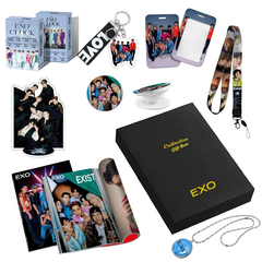 EXO 40-page Photo Album Necklace Gift Set