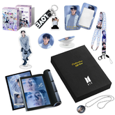 BTS JUNGKOOK GOLDEN 40-page Photo Album Necklace Gift Set