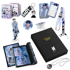 BTS JUNGKOOK GOLDEN 40-page Photo Album Necklace Gift Set