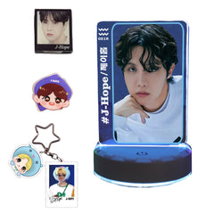 Night Light Set 1 USB Night Light, 1 Keychain, 1 Standing Signs