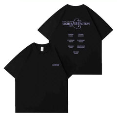 Jisoo Tour LightsLoveAction T-shirt