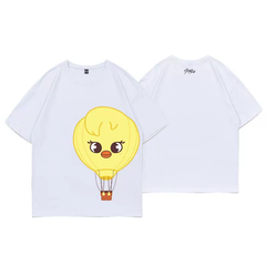 Straykids SKZOO Graphic Cotton White T-shirt