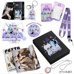 BTS 40-page Photo Album Necklace Gift Set