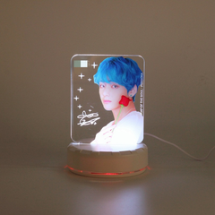 BTS Night Light USB Charging 16.5cm/6.5in
