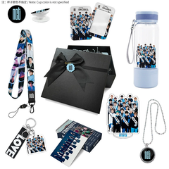 NCT 550ML Transparent Cup Necklace Gift Set