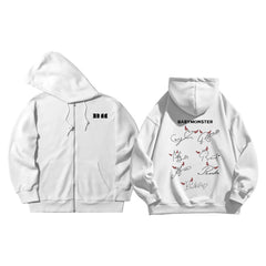 BABYMONSTER DRIP Zipper Hoodie