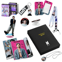 BTS JUNGKOOK GOLDEN 40-page Photo Album Necklace Gift Set