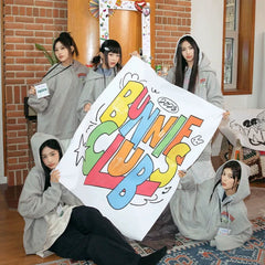 New Jeans Bunnies Club Hoodie