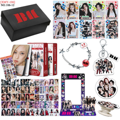 BABYMONSTER DRIP Gift Set Photo Frame Bracelet LOMOCARD Keychain Mobile Holder