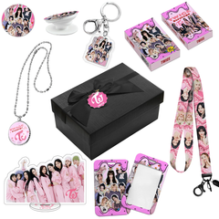 TWICE Strategy Necklace Gift Set LOMOCARD Keychain Standing MobileHolder Cardbag