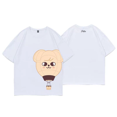 Straykids SKZOO Graphic Cotton White T-shirt