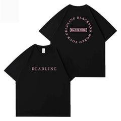 BLACKPINK DEADLINE 2025 World Tour T-shirt