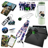 STRAYKIDS 550ML Transparent Cup Necklace Gift Set