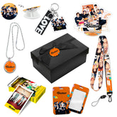 BTS BUTTER Necklace Gift Set LOMOCARD Keychain Standing MobileHolder Cardbag
