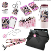 TWICE 550ML Transparent Cup Necklace Gift Set