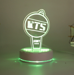 BTS Night Light USB Charging 16.5cm/6.5in