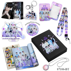 BTS 40-page Photo Album Necklace Gift Set