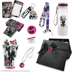 STRAYKIDS 550ML Transparent Cup Necklace Gift Set