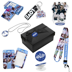 NJZ NEWJEANS Necklace Gift Set LOMOCARD Keychain Standing MobileHolder Cardbag