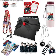 TXT 550ML Transparent Cup Necklace Gift Set