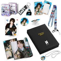 BTS V 40-page Photo Album Necklace Gift Set