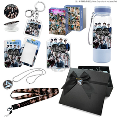 SEVENTEEN 550ML Transparent Cup Necklace Gift Set