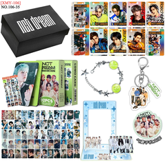 NCT DREAM Gift Set Photo Frame Bracelet LOMOCARD Keychain Mobile Holder