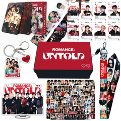 ENHYPEN ROMANCE:UNTOLD Gift Set LOMOCARD Keychain Ins-Card Sticker Lanyard Tape