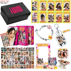 (G) I-DLE I SWAY Gift Set Photo Frame Bracelet LOMOCARD Keychain Mobile Holder