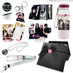 AESPA WHIPLASH 550ML Transparent Cup Necklace Gift Set